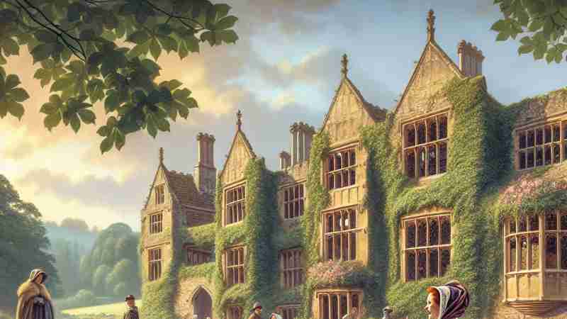 Amateur Historians Unearth Clues to a Lost Tudor Palace in Central England, Concept art for illustrative purpose, tags: die suche nach tudor-palast - Monok